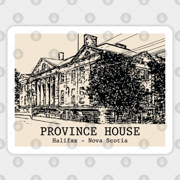 Province House - Halifax NS Magnet by Lakeric